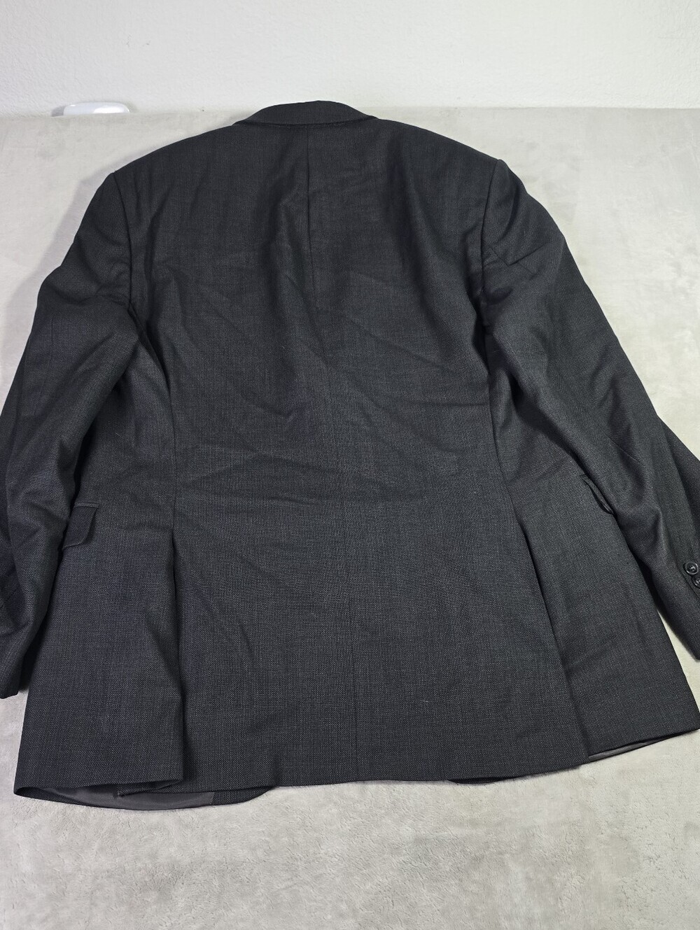 Calvin Klein 2-Piece Suit Mens 46 Long Pants 38x30 Gray Blazer Slacks - Picture 3 of 16